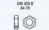 DIN 439 B A4-70