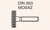 DIN 653 - MOSAZ