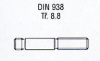DIN 938 Tř.8.8